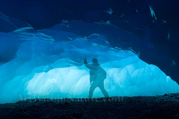 Self Portrait in Ice