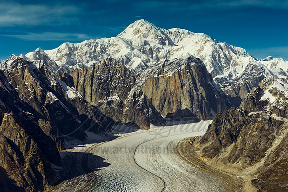 Denali Over the Ruth Gorge, 6692